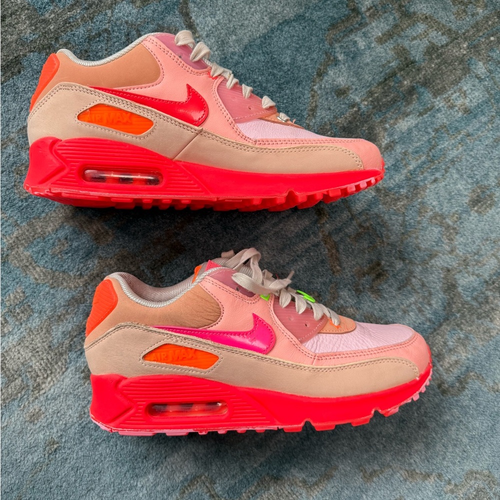 Nike Women’s Air Max Sneakers - Pink & Coral Accent